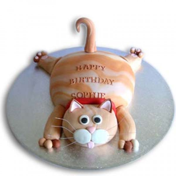 GINGER RAGDOLL CAT edible handmade figurine birthday party cake topper |  eBay